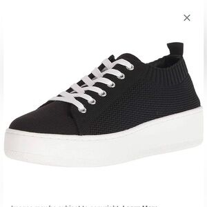 Steve Madden Bardo Platform Sneaker Black